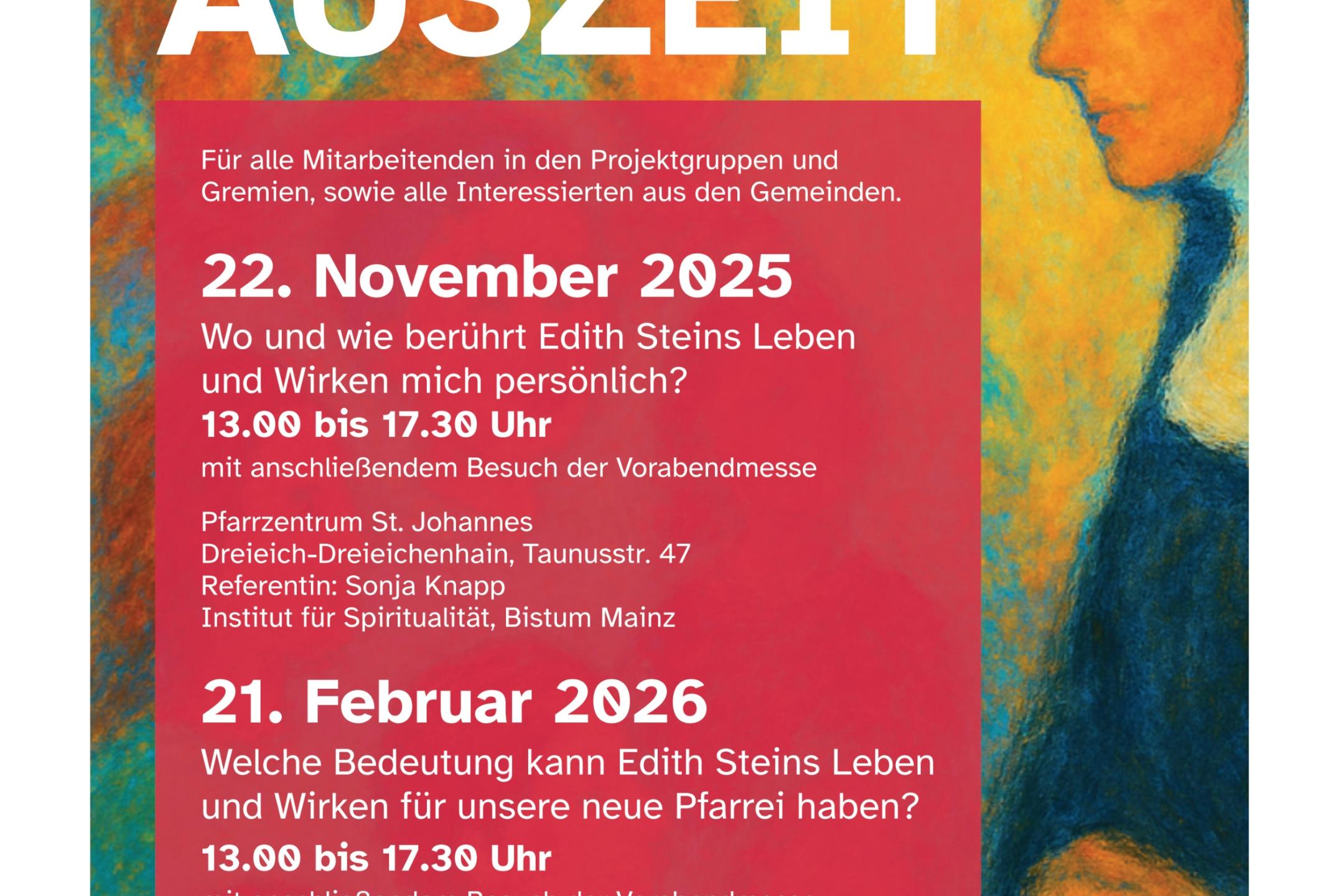 Plakat Auszeit 25 26