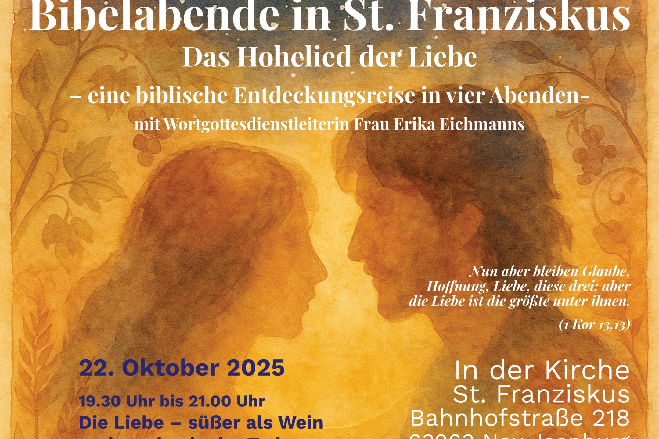 Plakat Bibel Lied der Liebe 2025 II