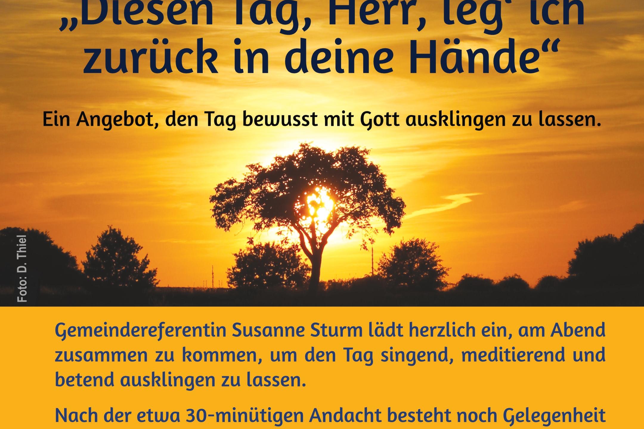 Plakat Diesen Tag I 2025