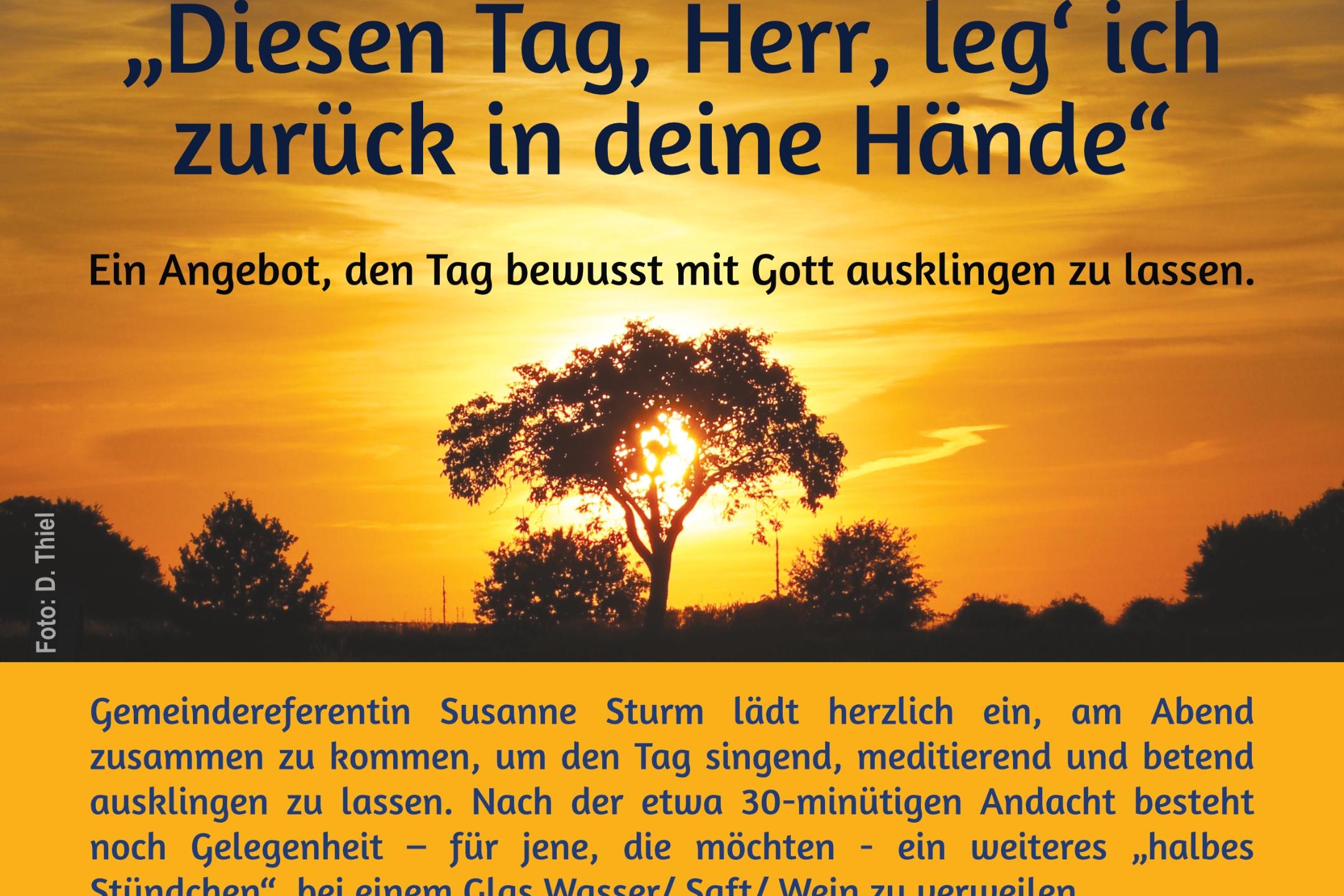 Plakat Diesen Tag II 2025
