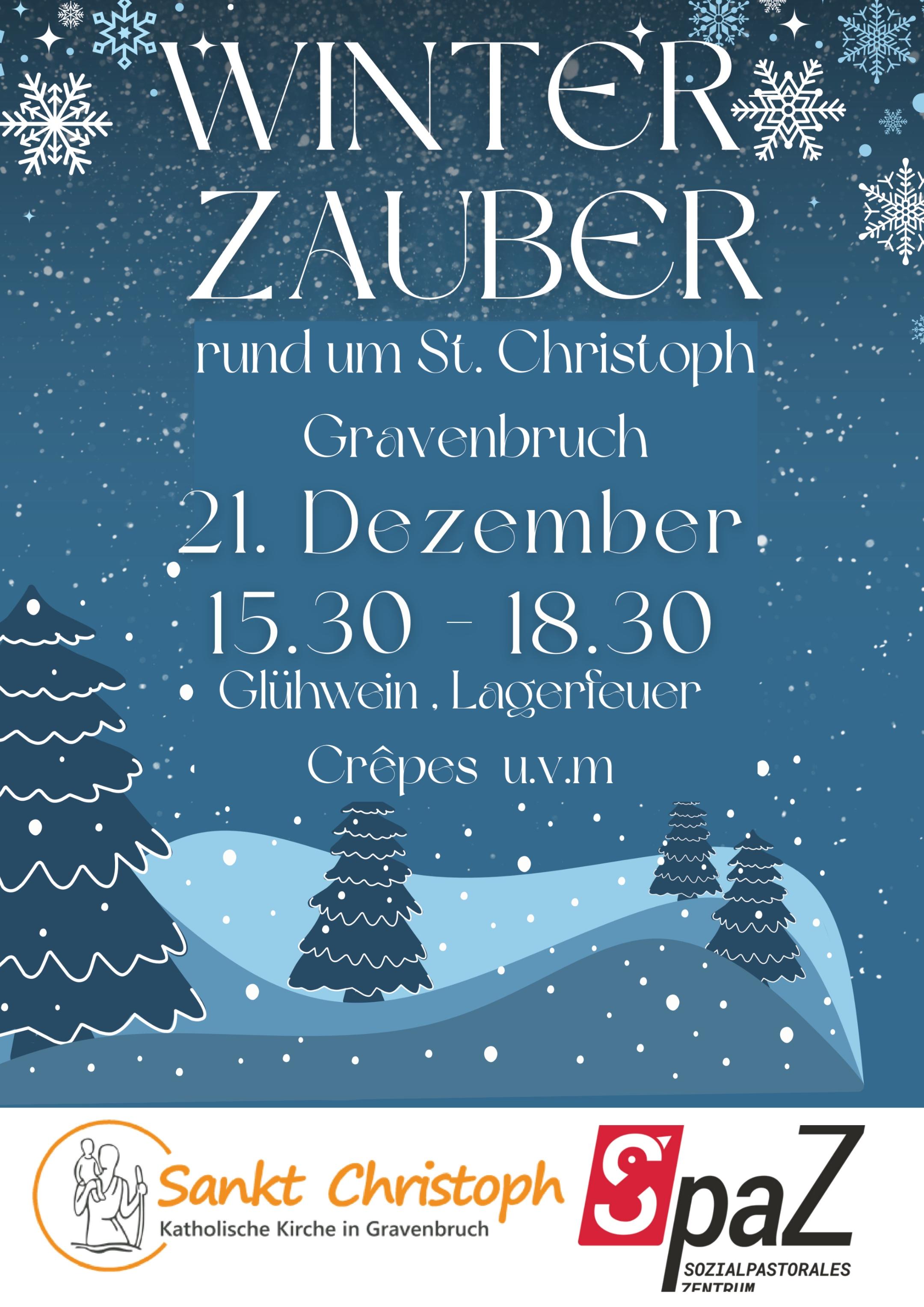 Plakat Winterzauber 2025