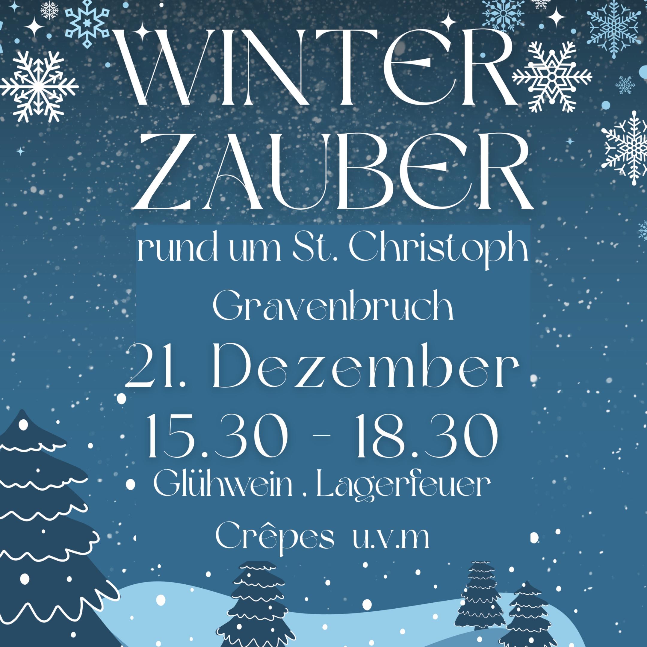 Plakat Winterzauber 2025