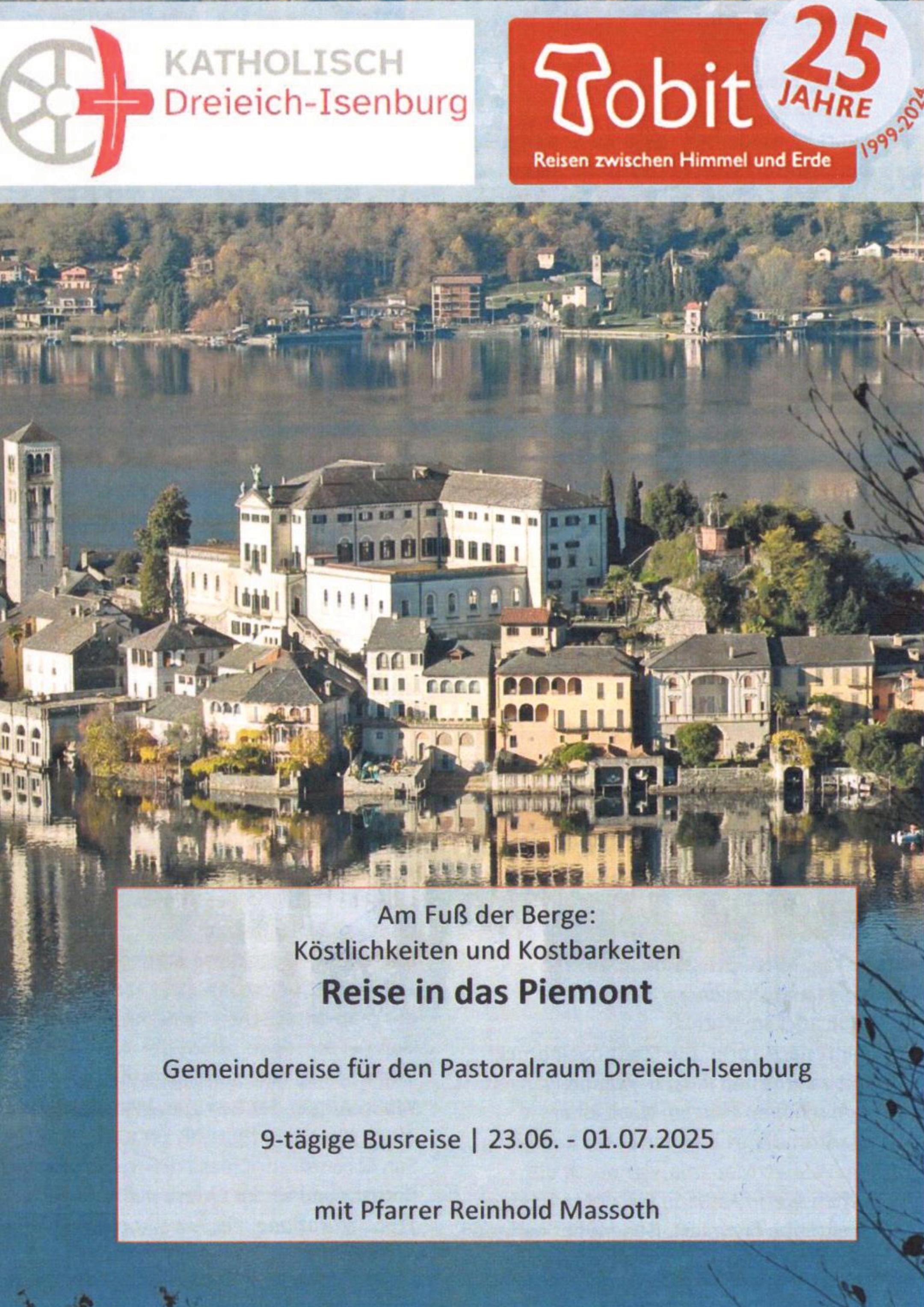 Reise in das Piemont 2025