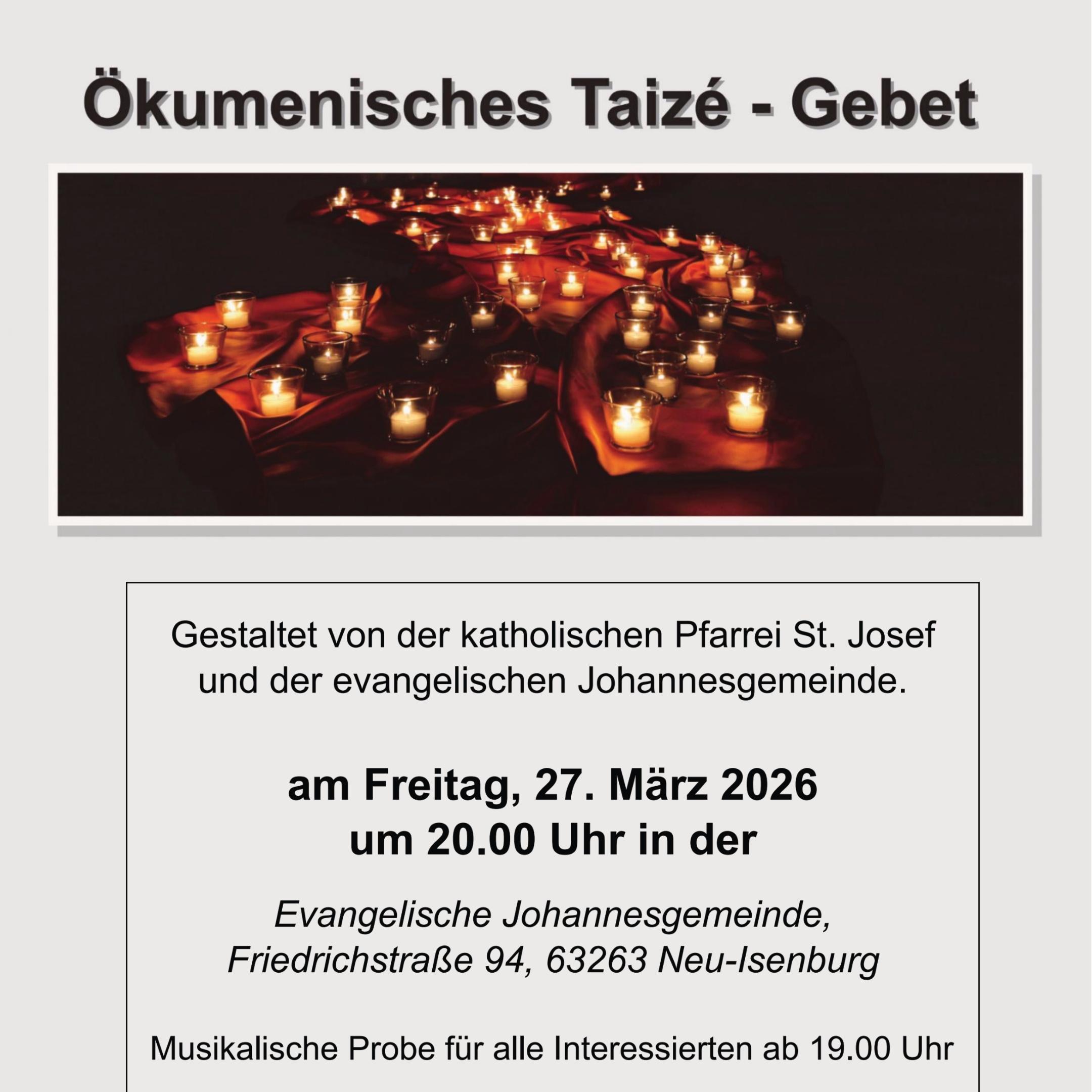 Taize Gebet 2026 I