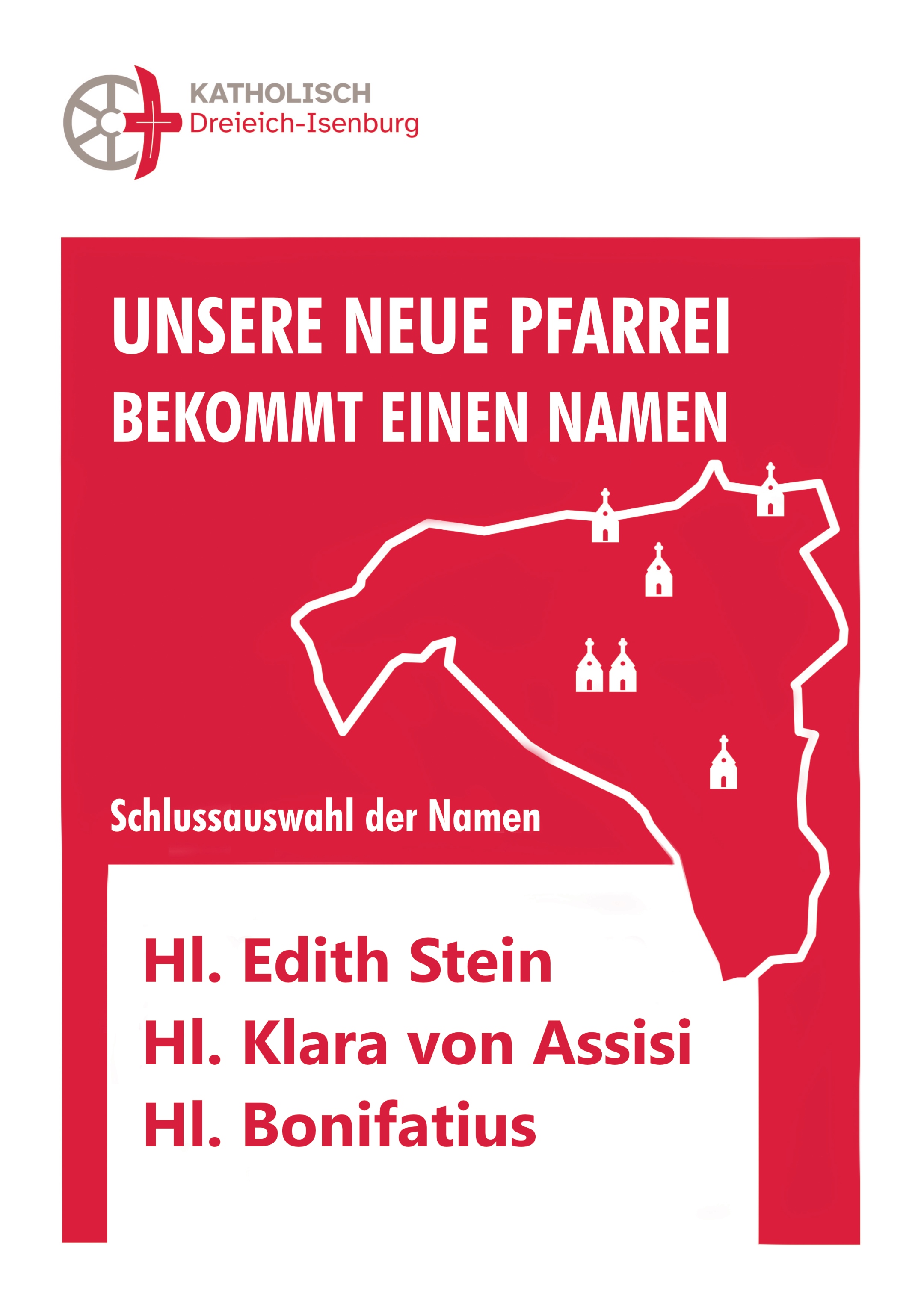 Unsere neue Pfarrei bekommt einen Namen