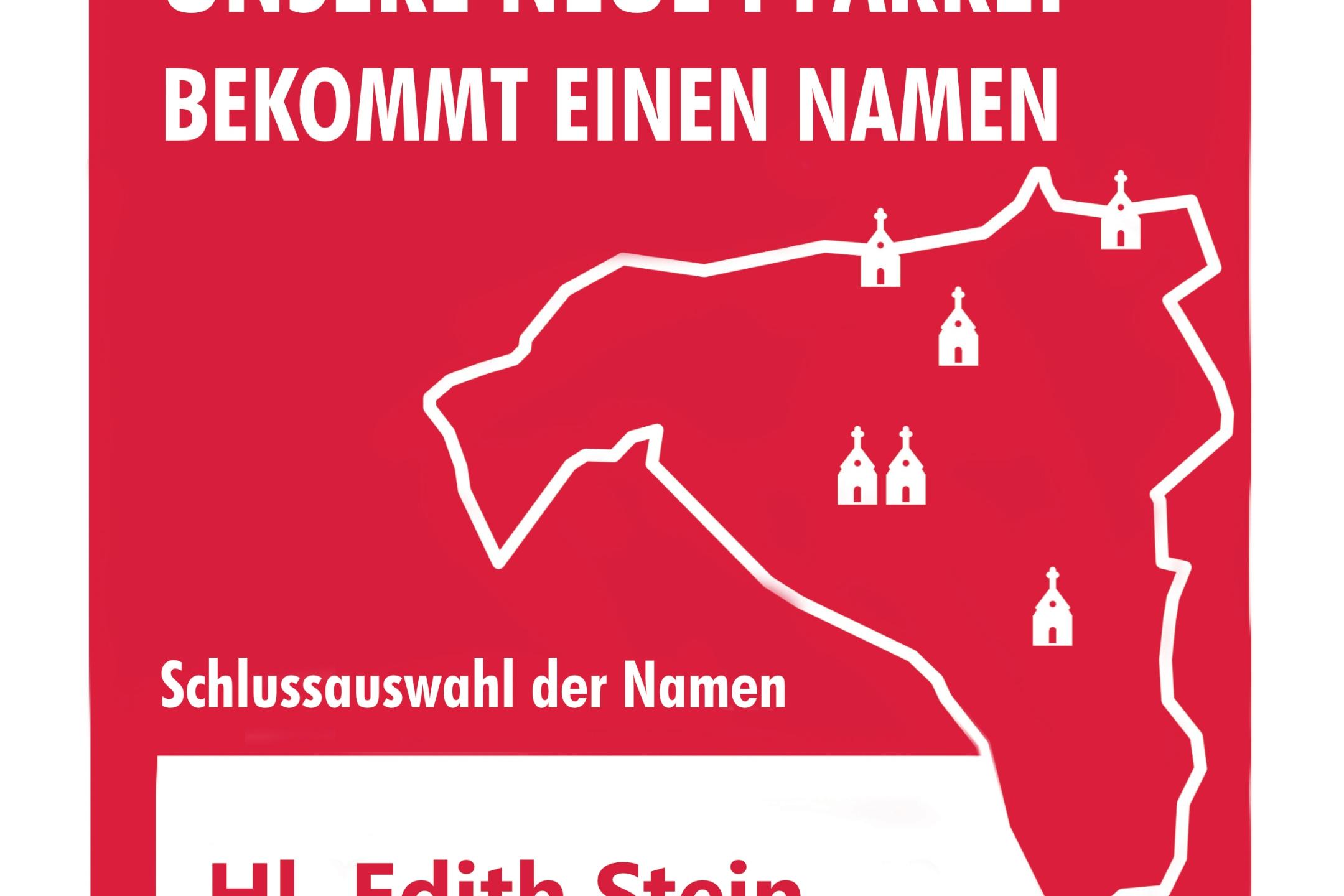 Unsere neue Pfarrei bekommt einen Namen