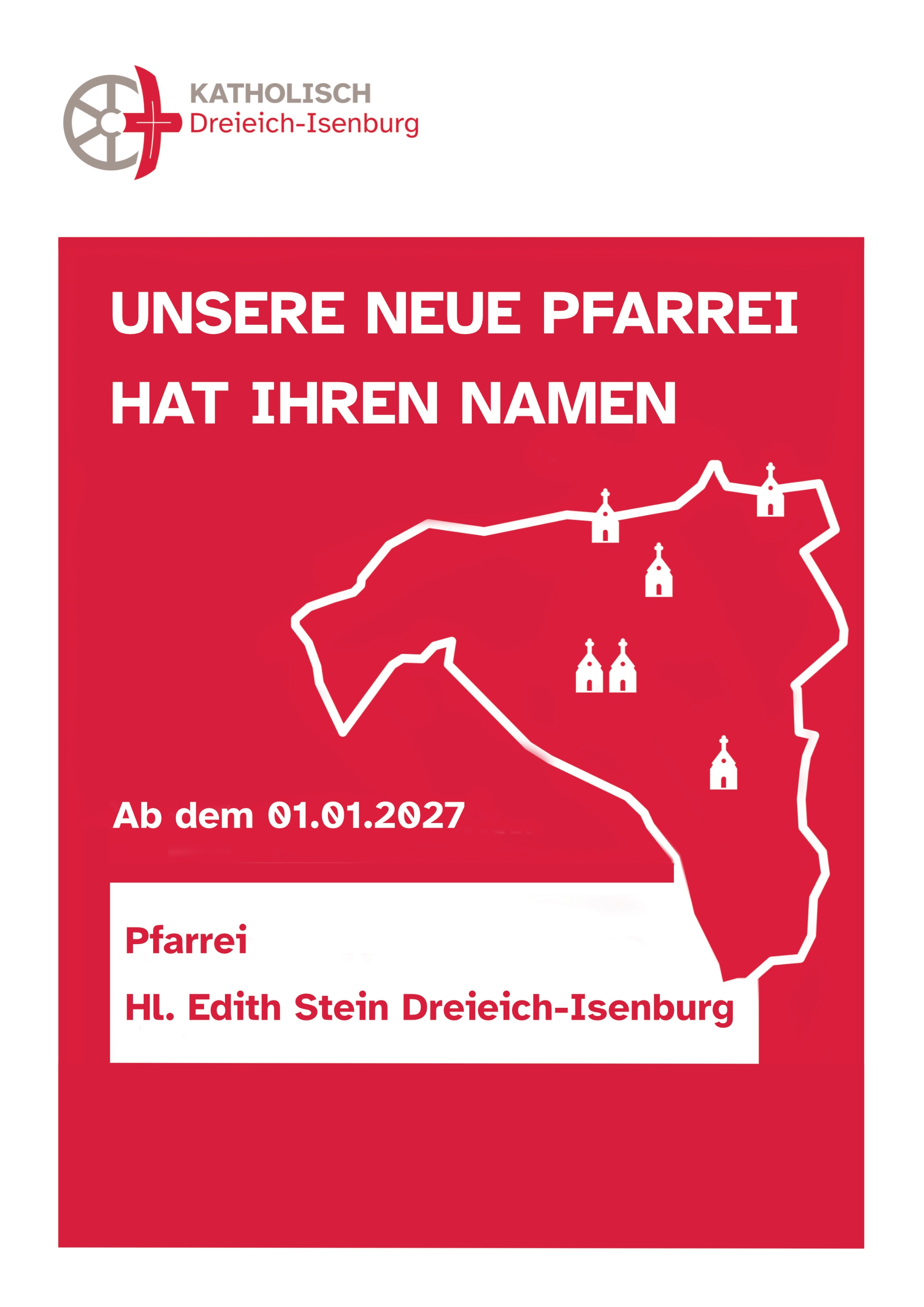Unsere neue Pfarrei hat einen Namen