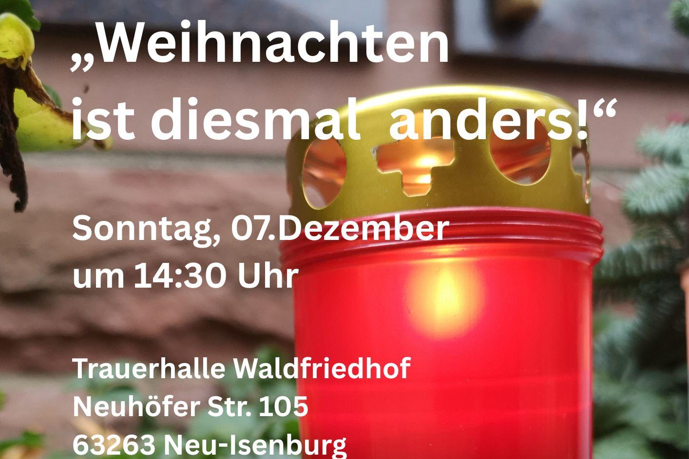 Weihnachten ist anders, Flyer