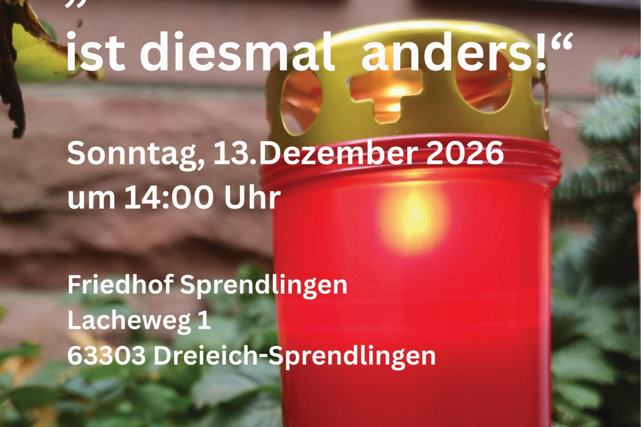 Weihnachten ist anders
