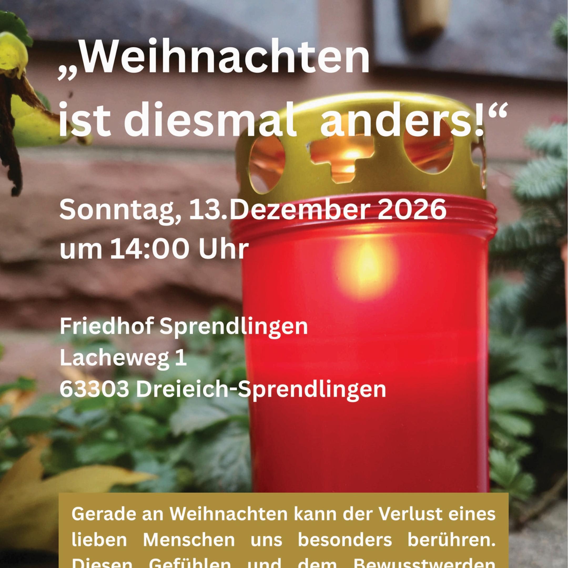 Weihnachten ist anders