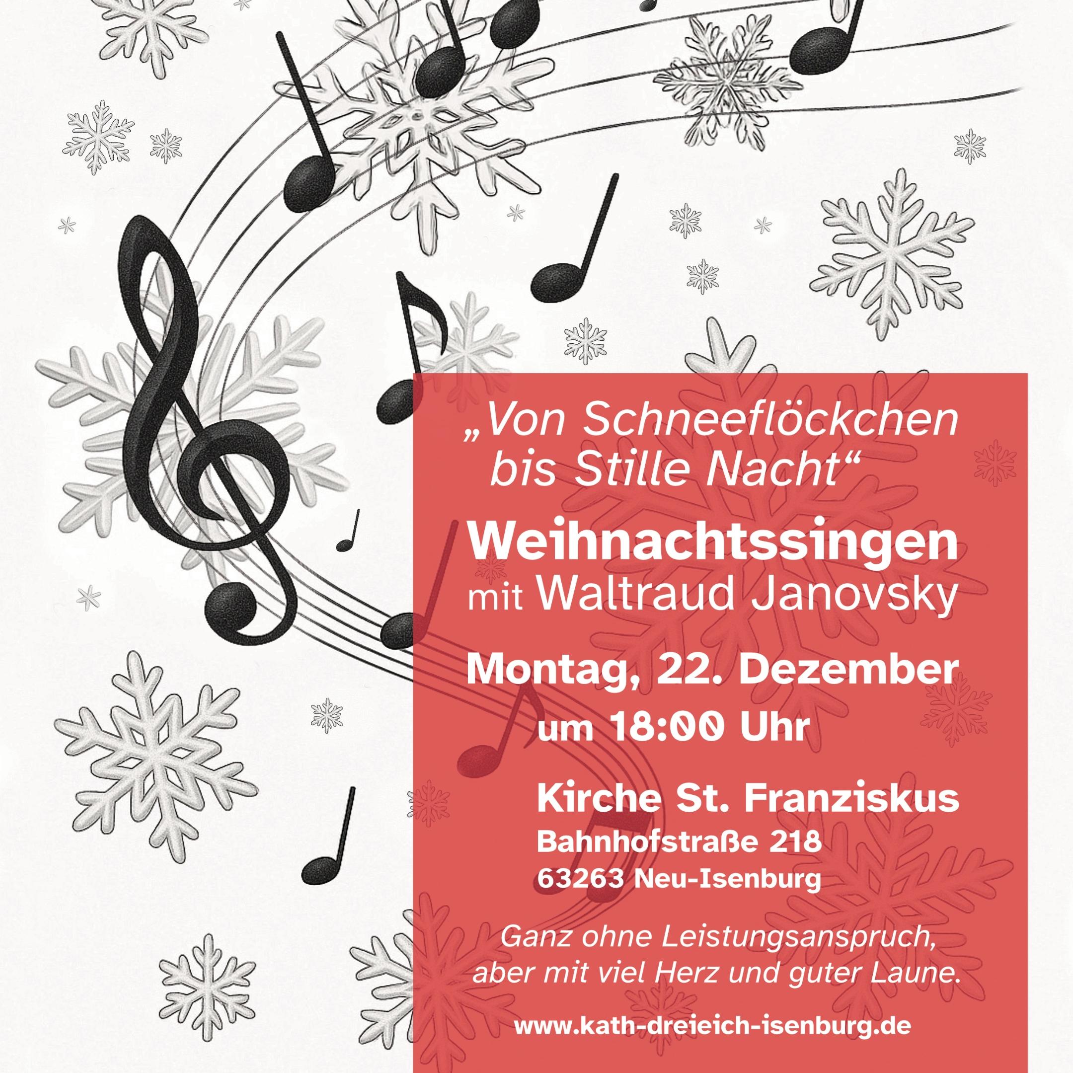 Weihnachtssingen 2025