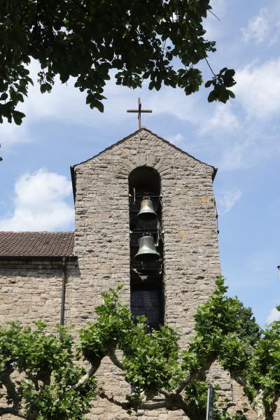 Der Turm der Kirche St. Laurentius