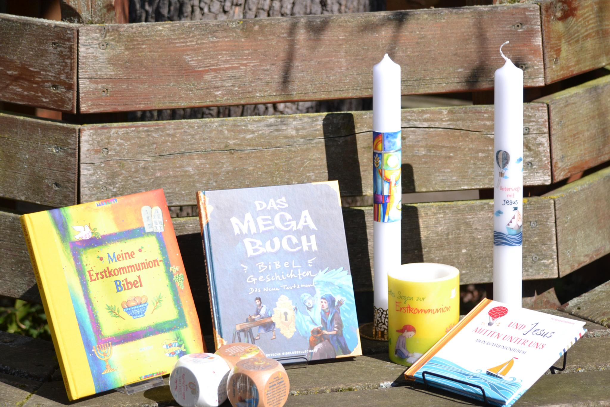 Eine kleine Auswahl zu Erstkommunion-Geschenken