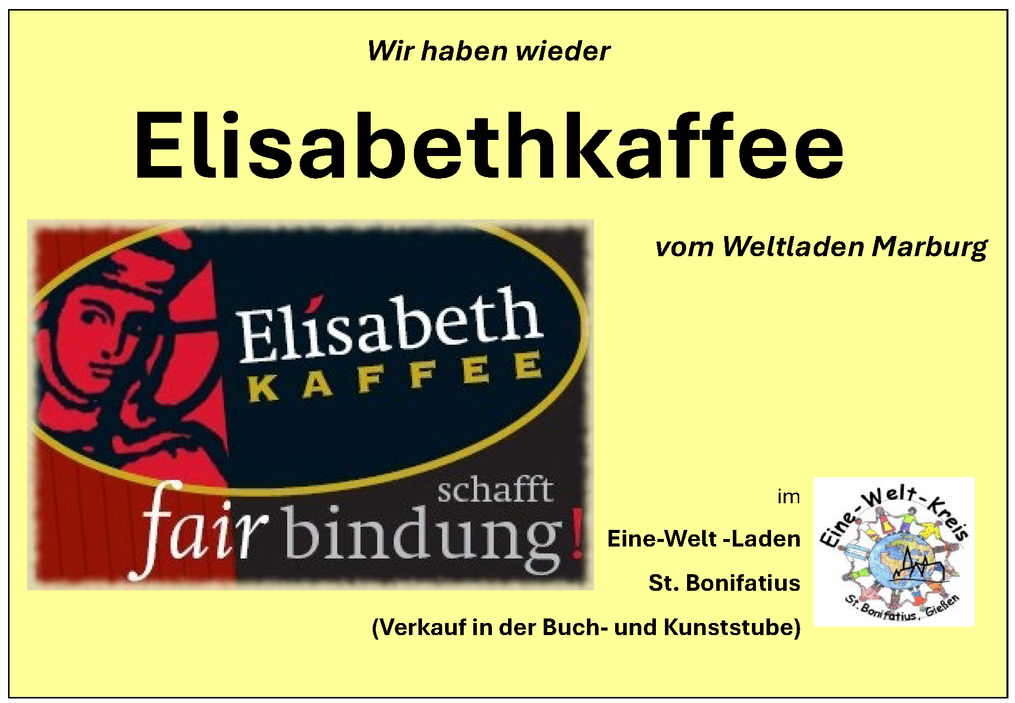 EWL Schild-Elisabethkaffee