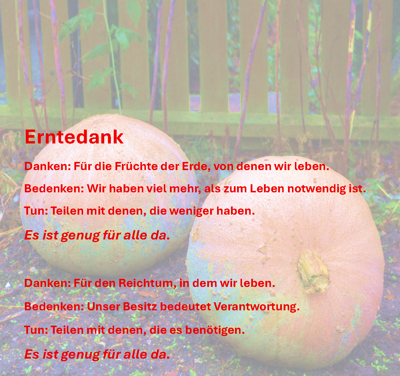Erntedank 2025