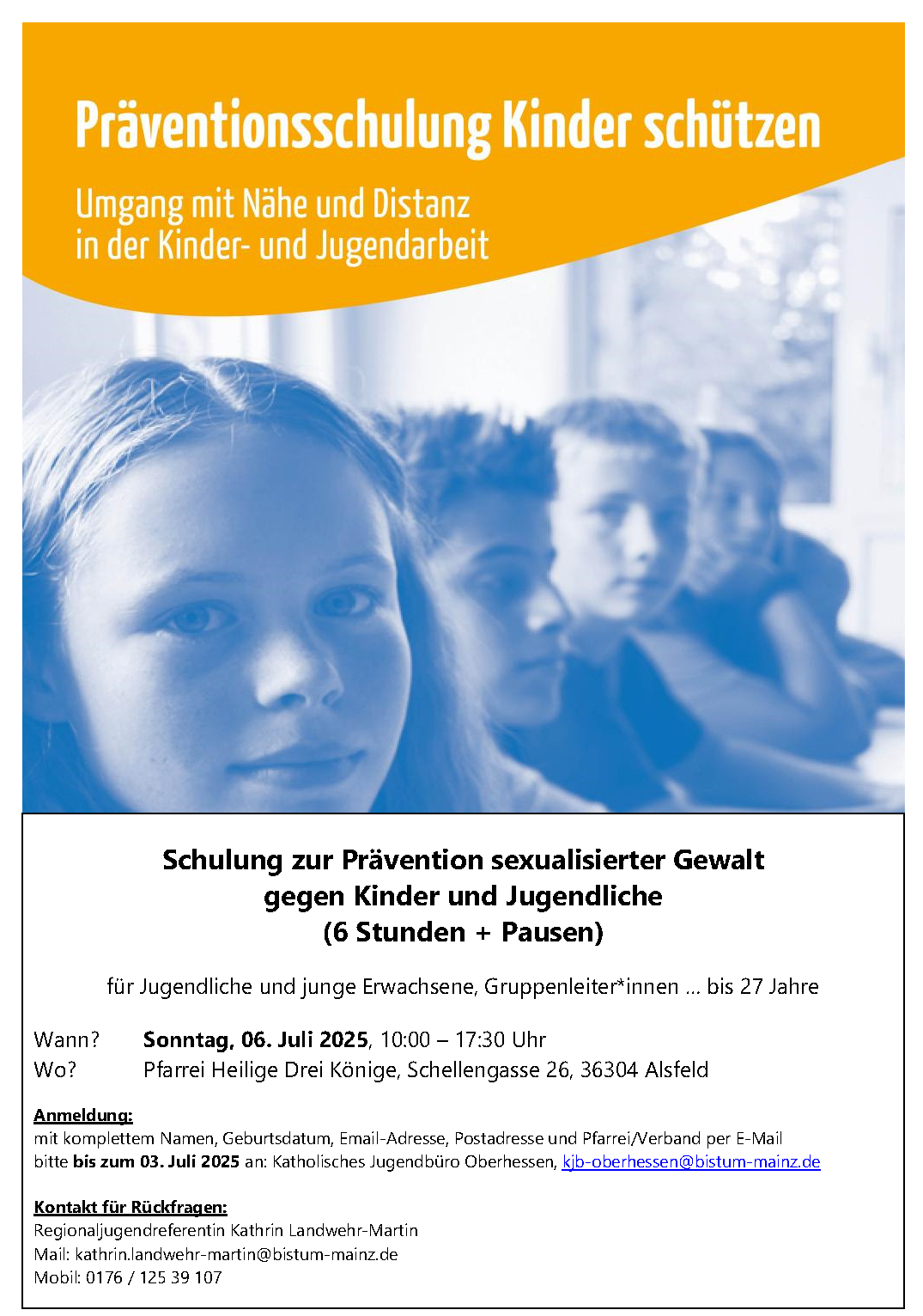 Flyer Alsfeld Präv.schulung 6.7.2025
