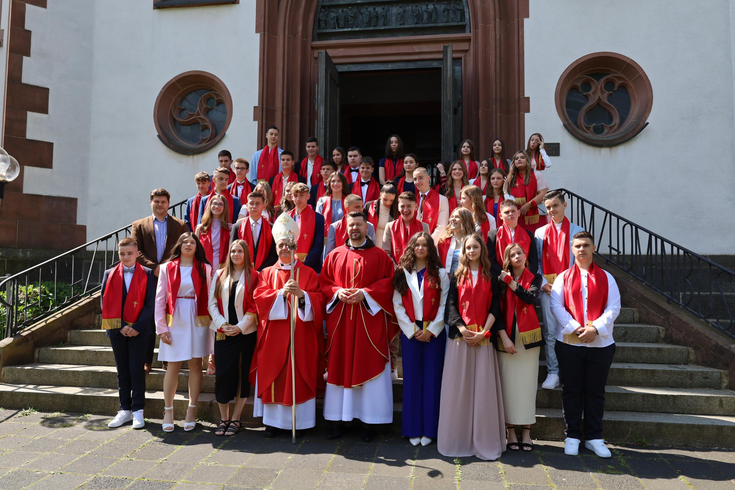 Firmung 2024 kroatisch sprechende katholische Gemeinde