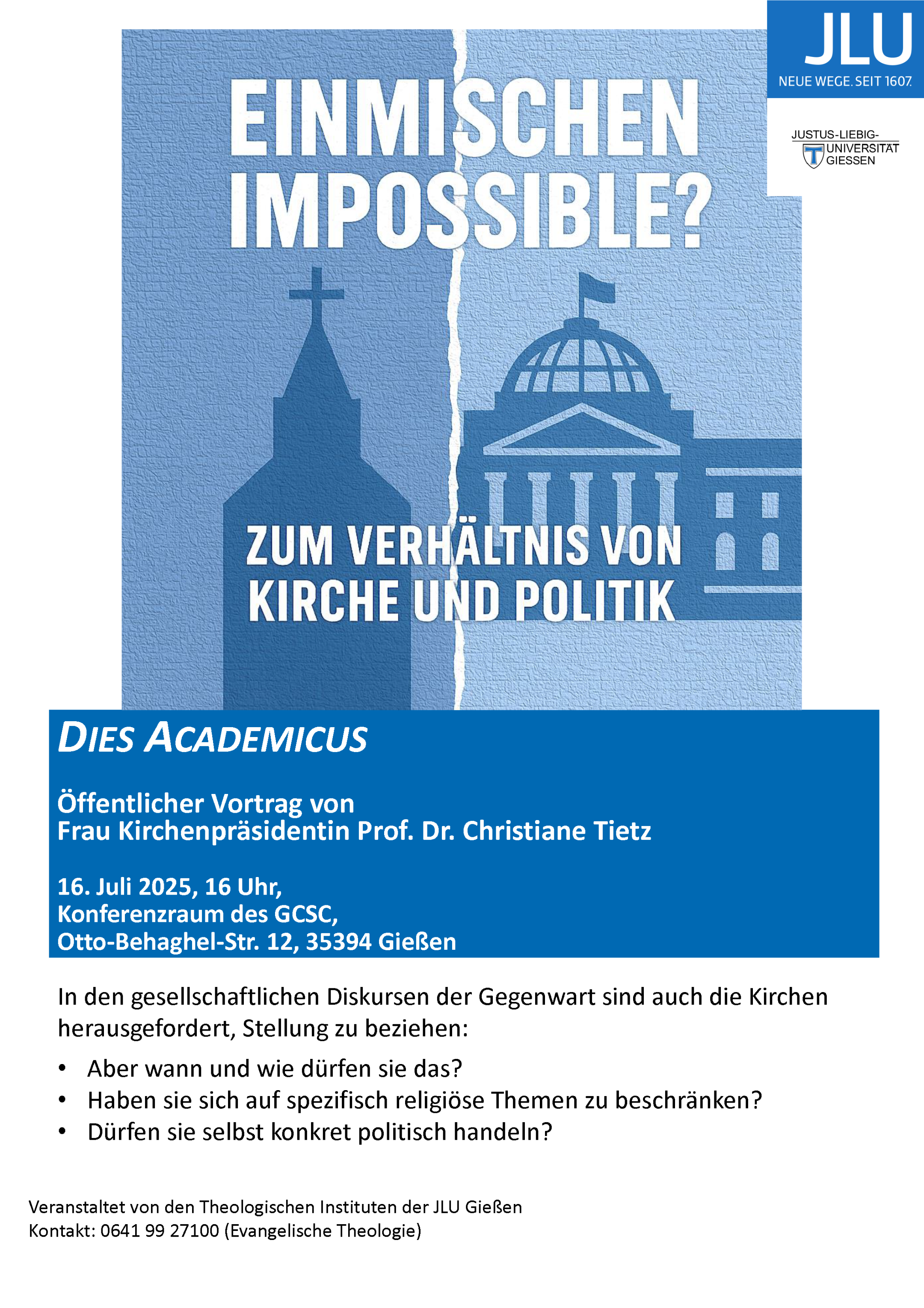 Plakat Dies Academicus 2025