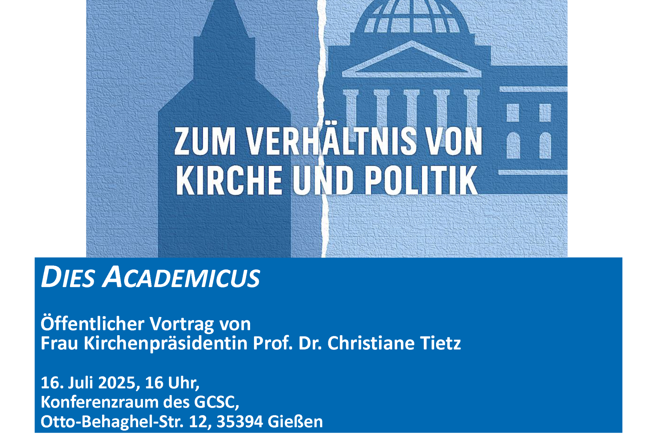 Plakat Dies Academicus 2025
