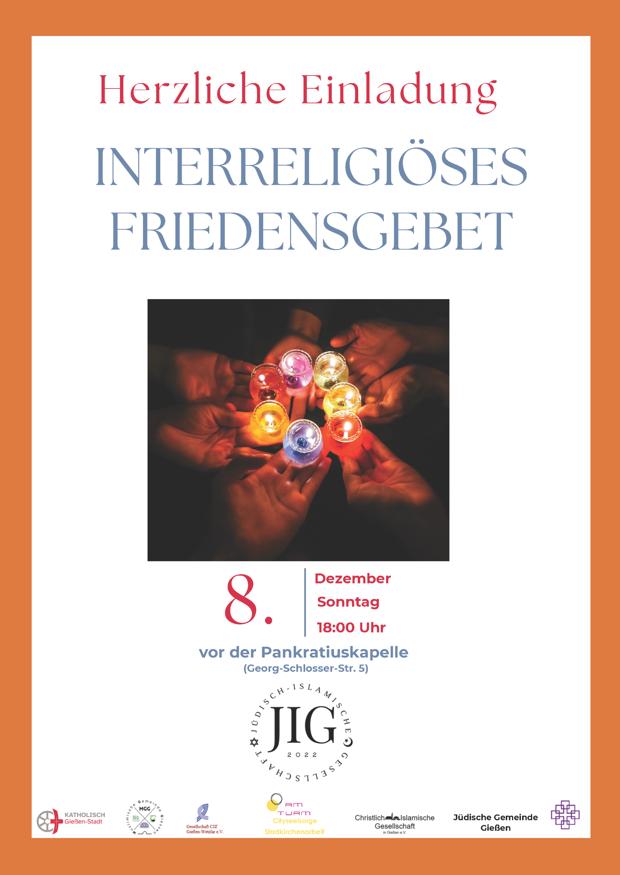 Interreligiöses Friedensgebet 2024