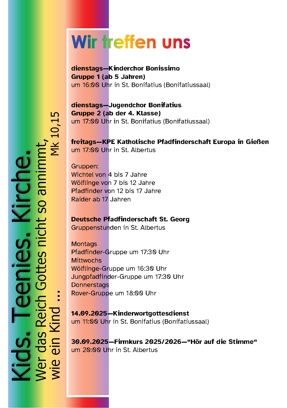 Wir treffen uns 09-2025