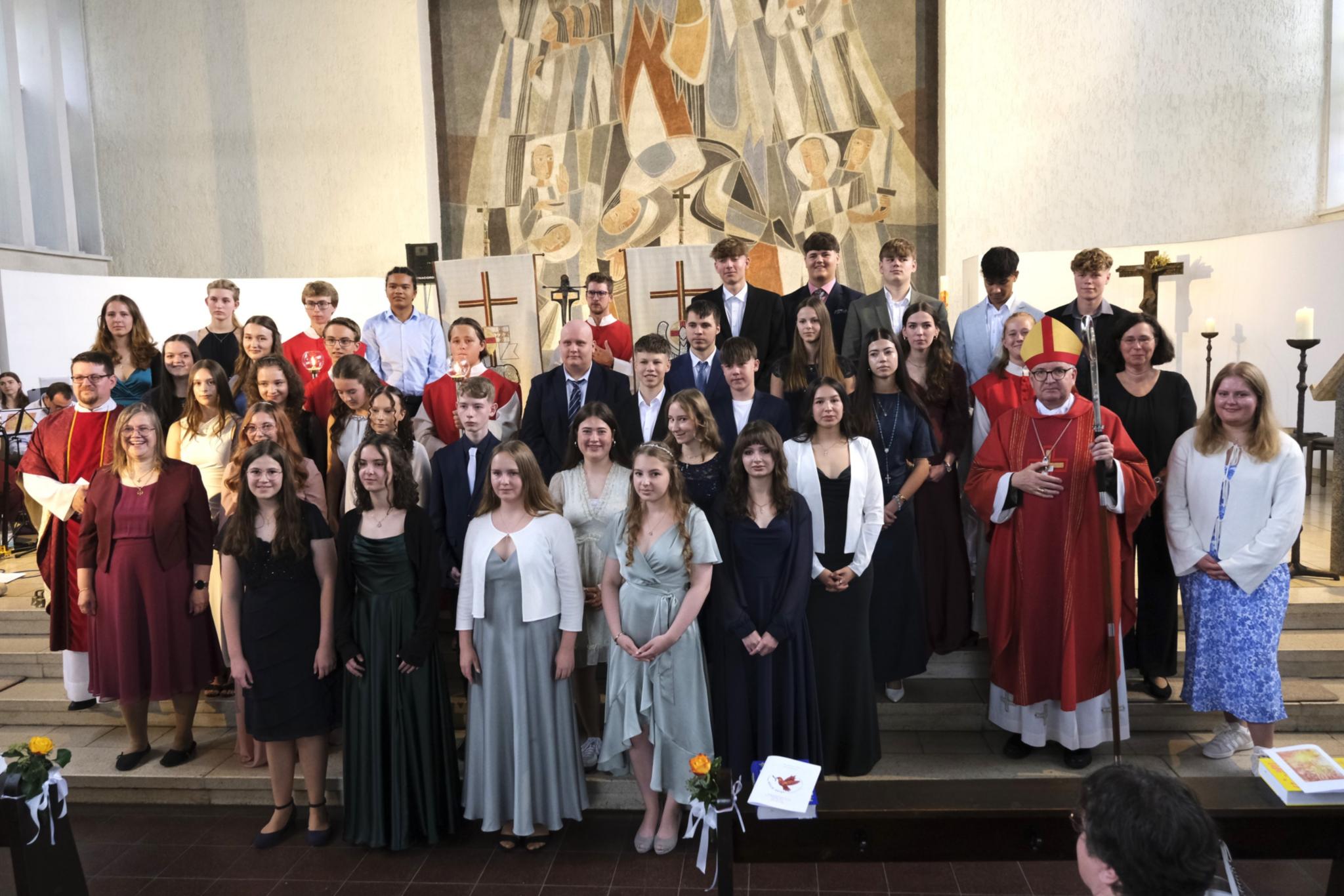 Die Gefirmten des Pastoralraums Gießen-Süd