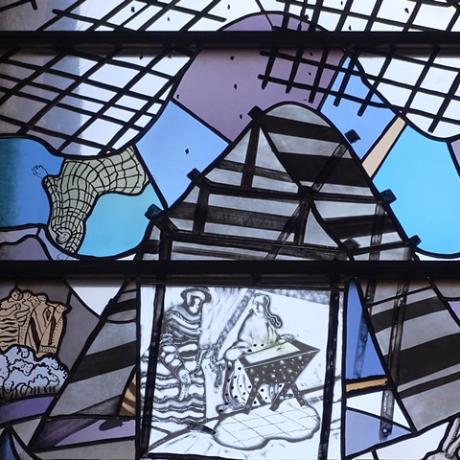 Weihnachtsfenster - St. Nikolaus von der Flüe - Büttelborn