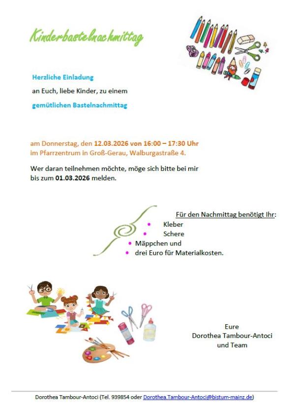 Bastelnachmittag12.03.2026