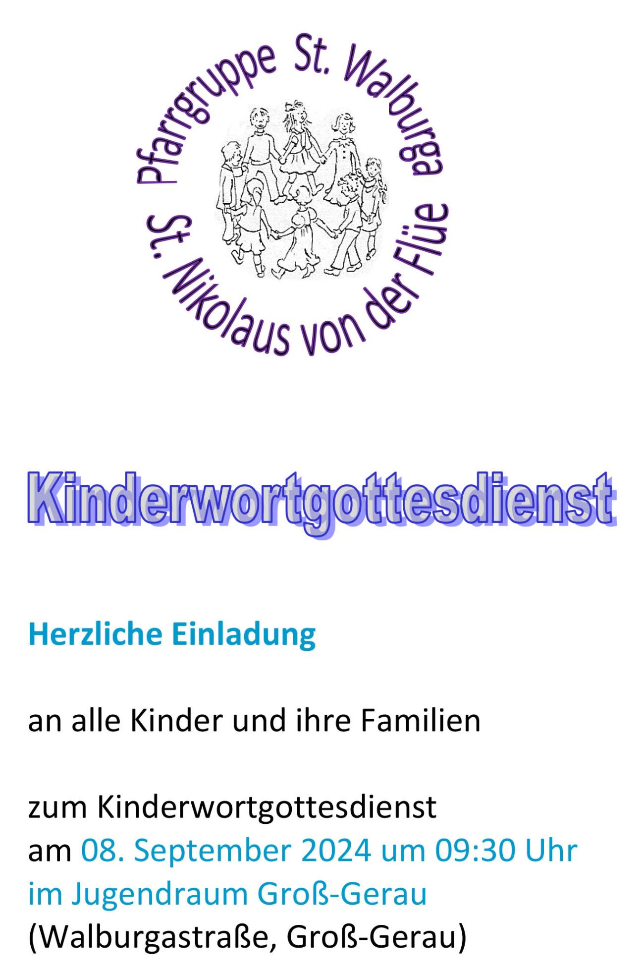 Kindergottesdienst 2024-09-08