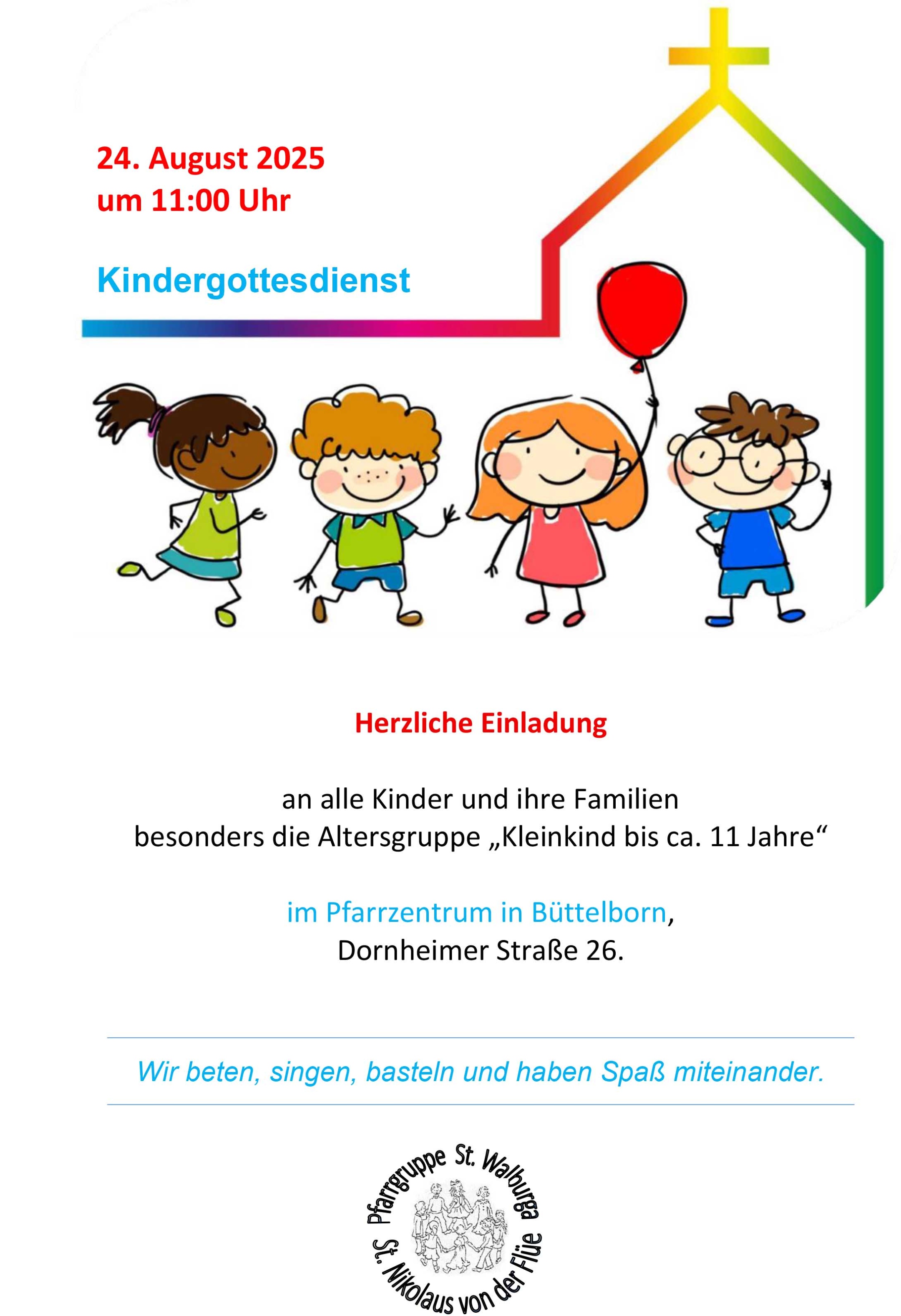Kindergottesdienst 2025 - 08