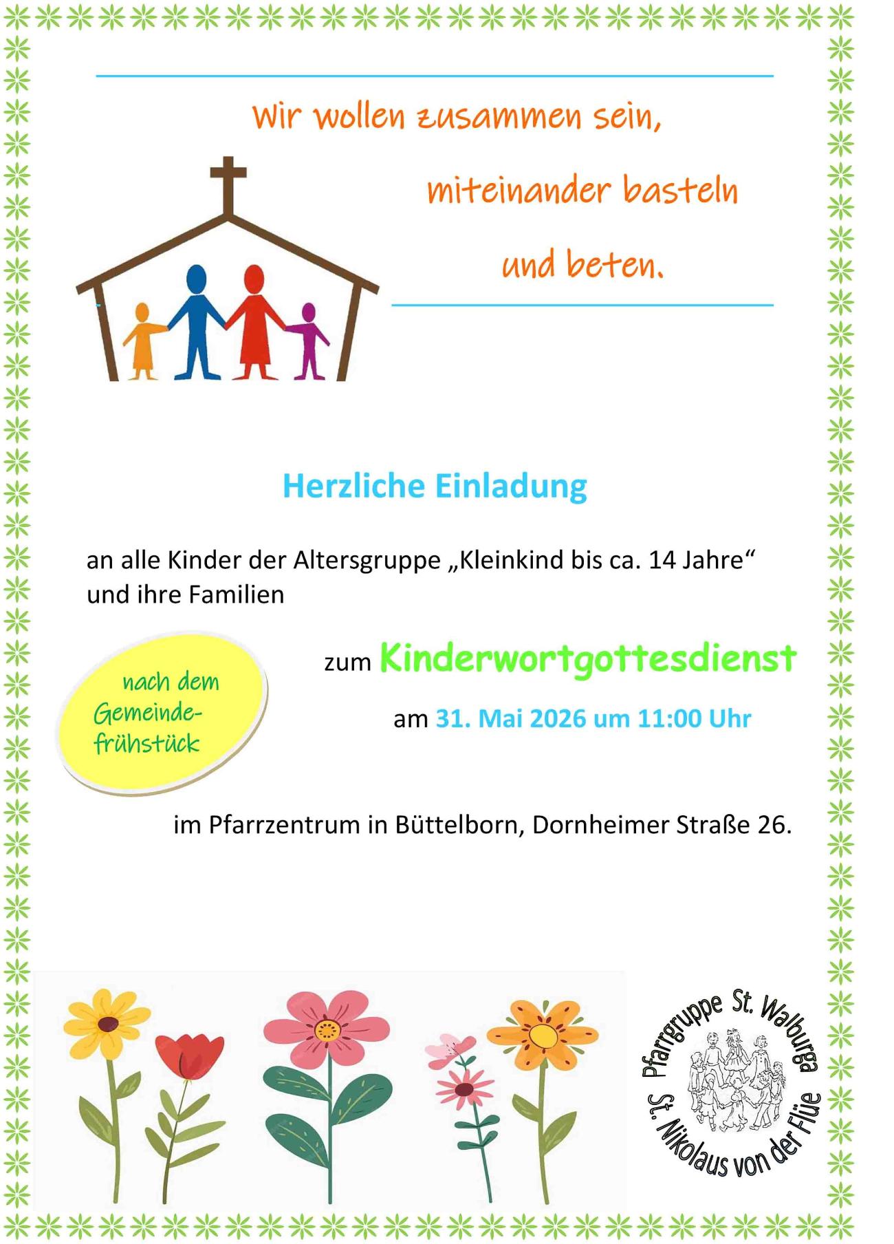 Kindergottesdienst 2026-05