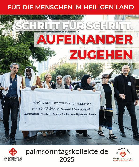 Palmsonntagskollekte 2025 Plakat