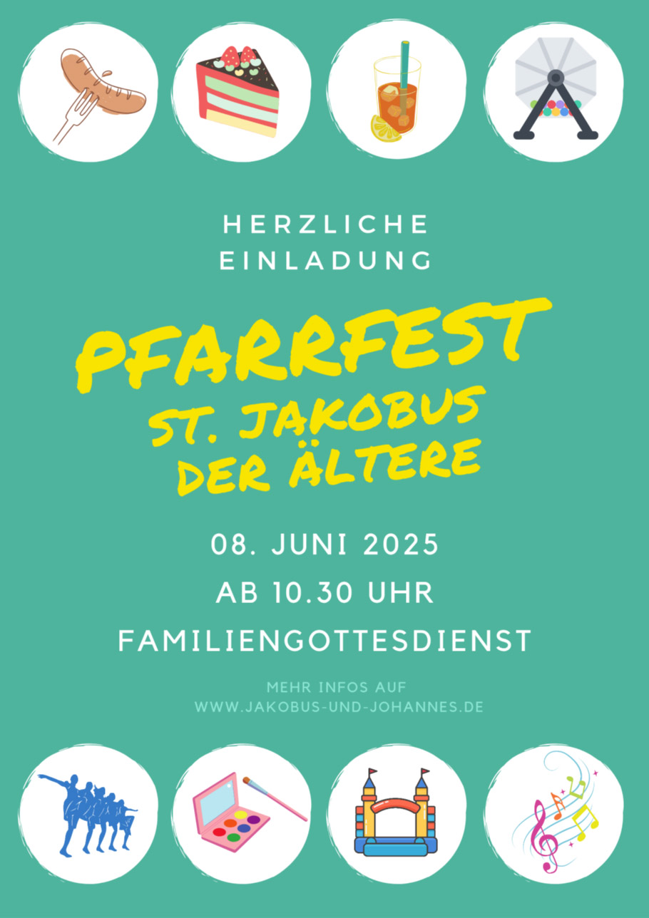 Pfarrfest Nauheim 2025 - Einladung