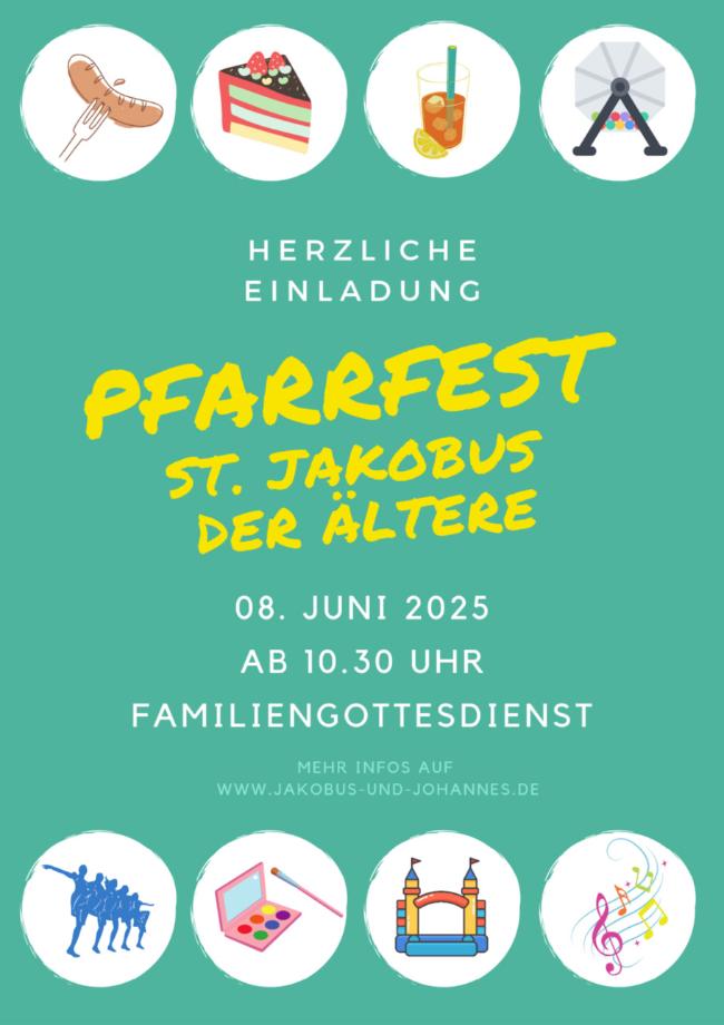 Pfarrfest Nauheim 2025 - Einladung