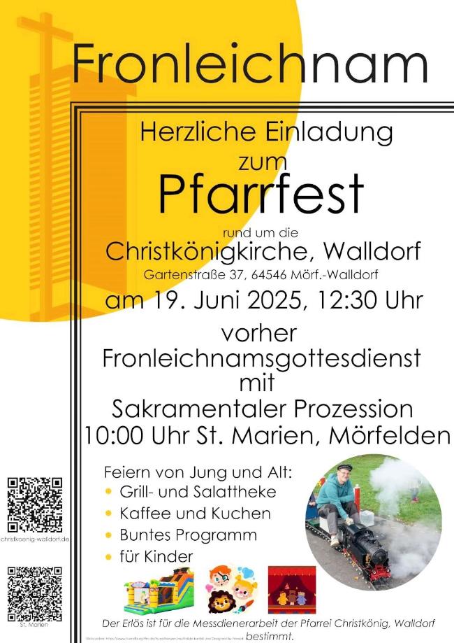 Pfarrfest Walldorf 2025
