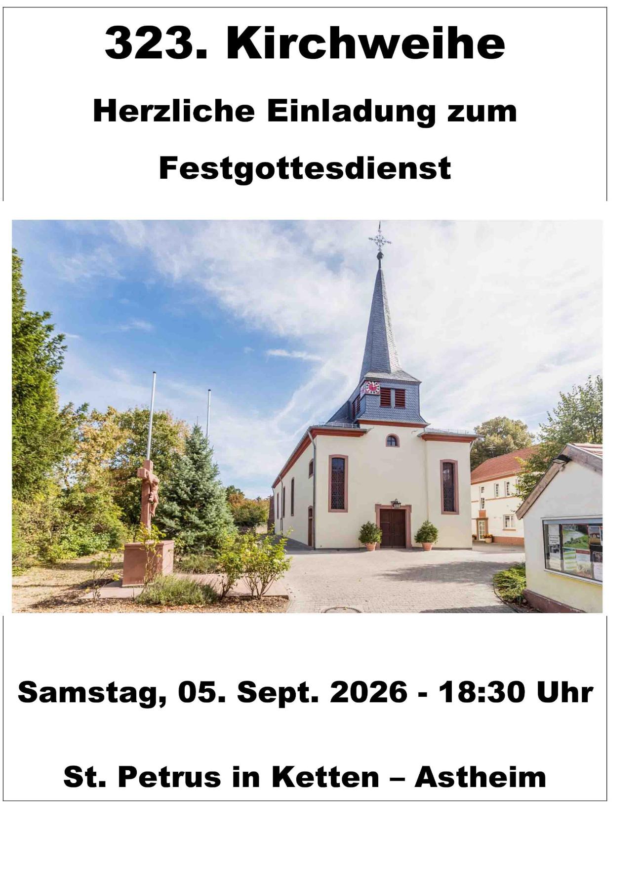 Plakat-Kirchweihe-2026 - Astheim