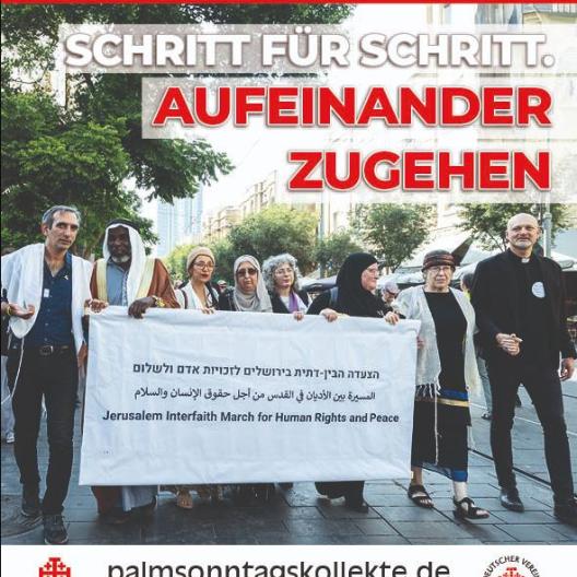 Plakat Palmsonntagskollekte 2025