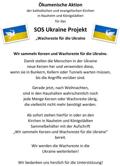 SOS Ukraine Projekt KERZEN JAN23_