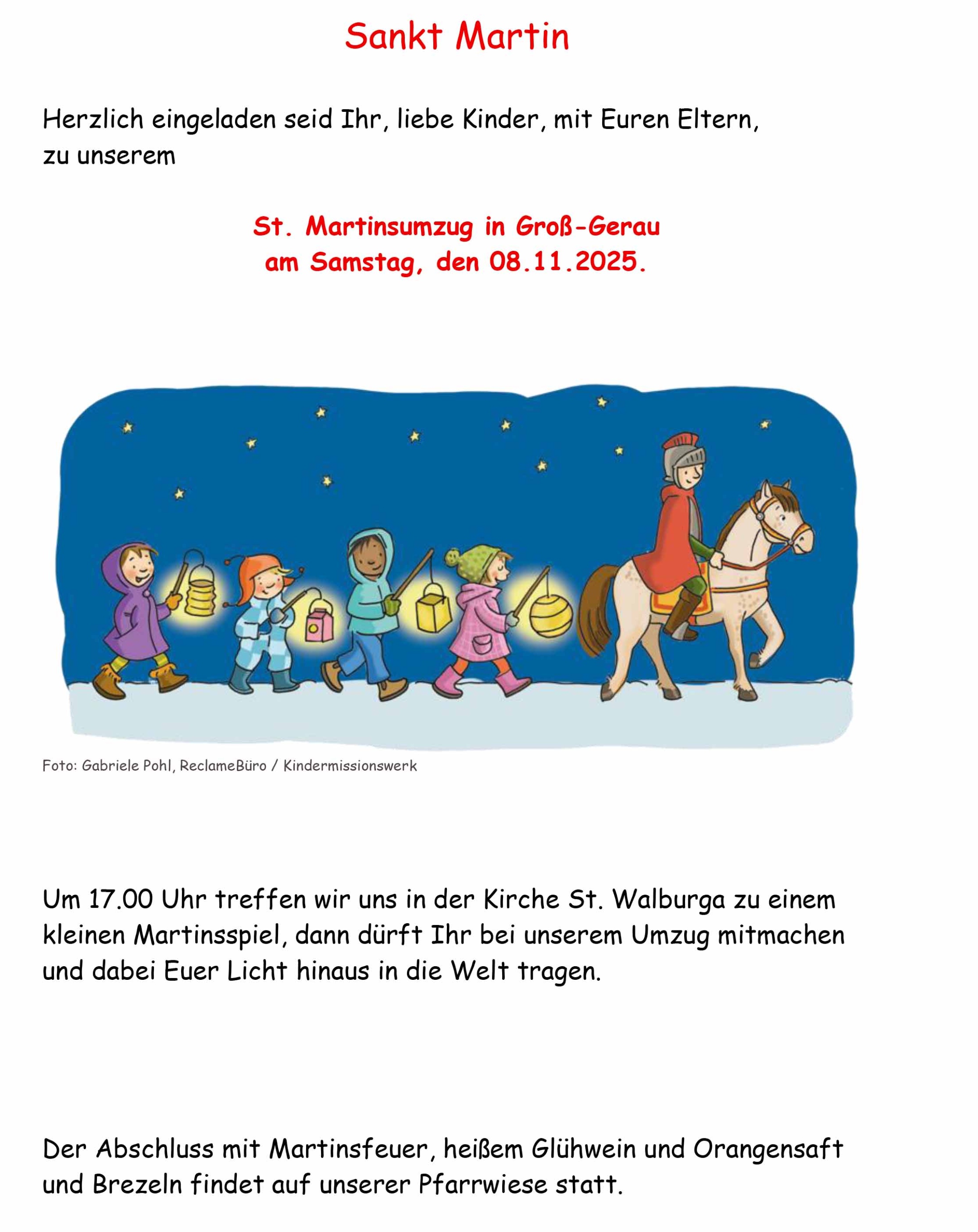 St. Martin 2025 Groß-Gerau