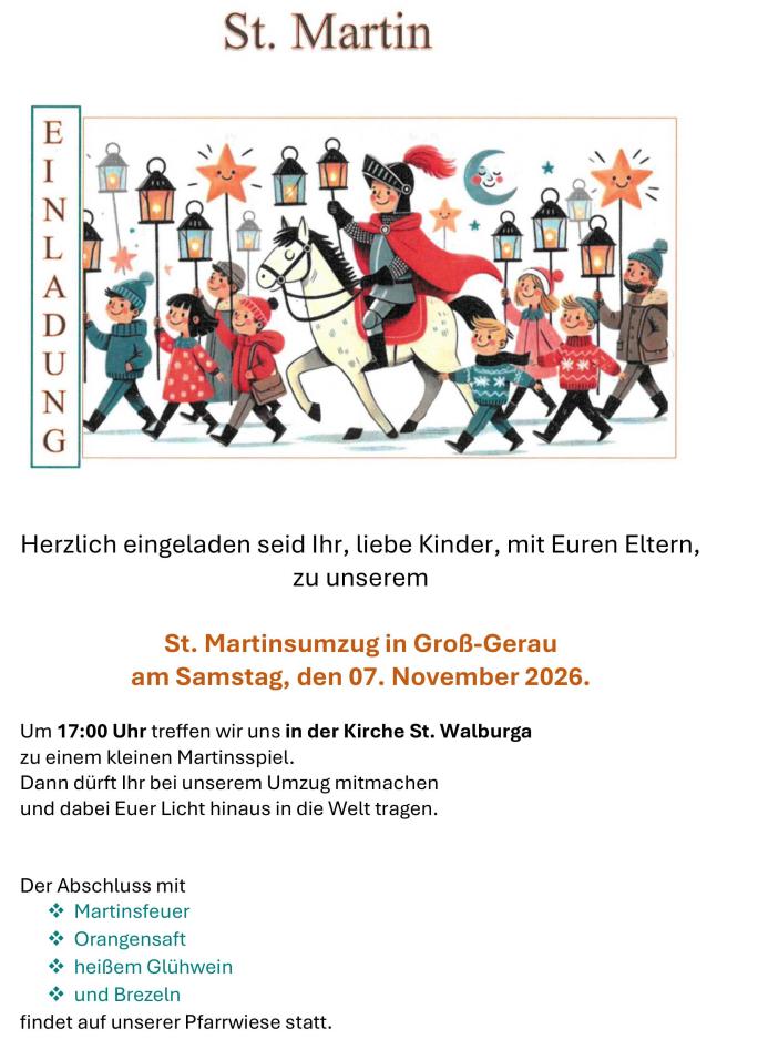 St. Martin 2026 - St.Walburga - GG