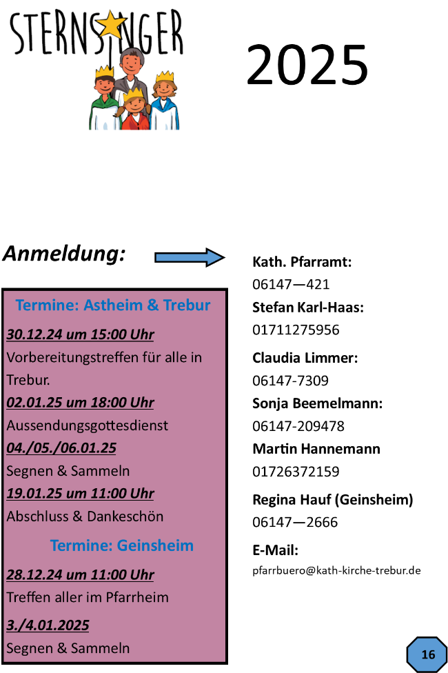 Sternsinger-2025-Astheim-Trebur-Geinsheim