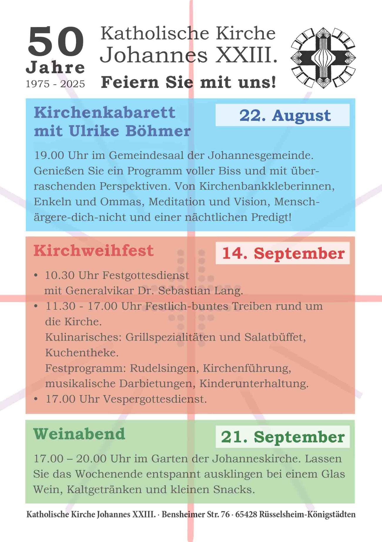 Veranstaltungen Königstädten