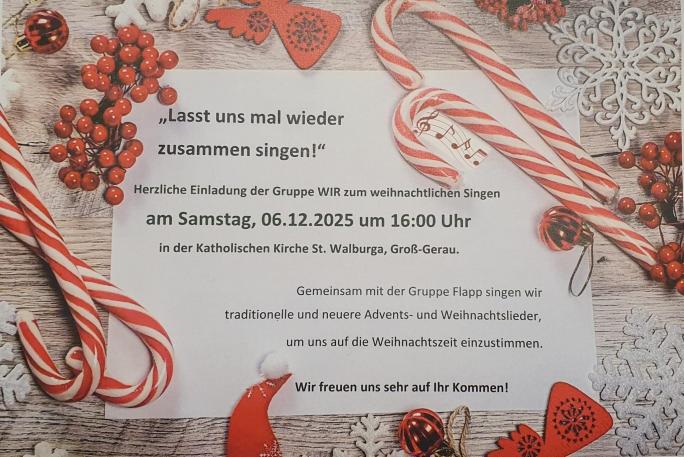 Weihnachtliches Singen
