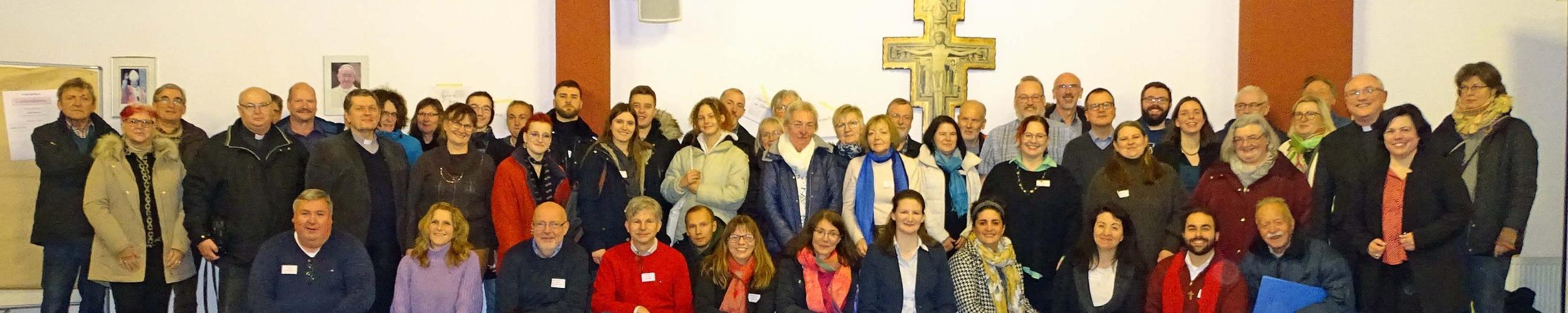 Groß-Gerau, 01. Februar 2023: Die Mitglieder der Pastoralraumversammlung.