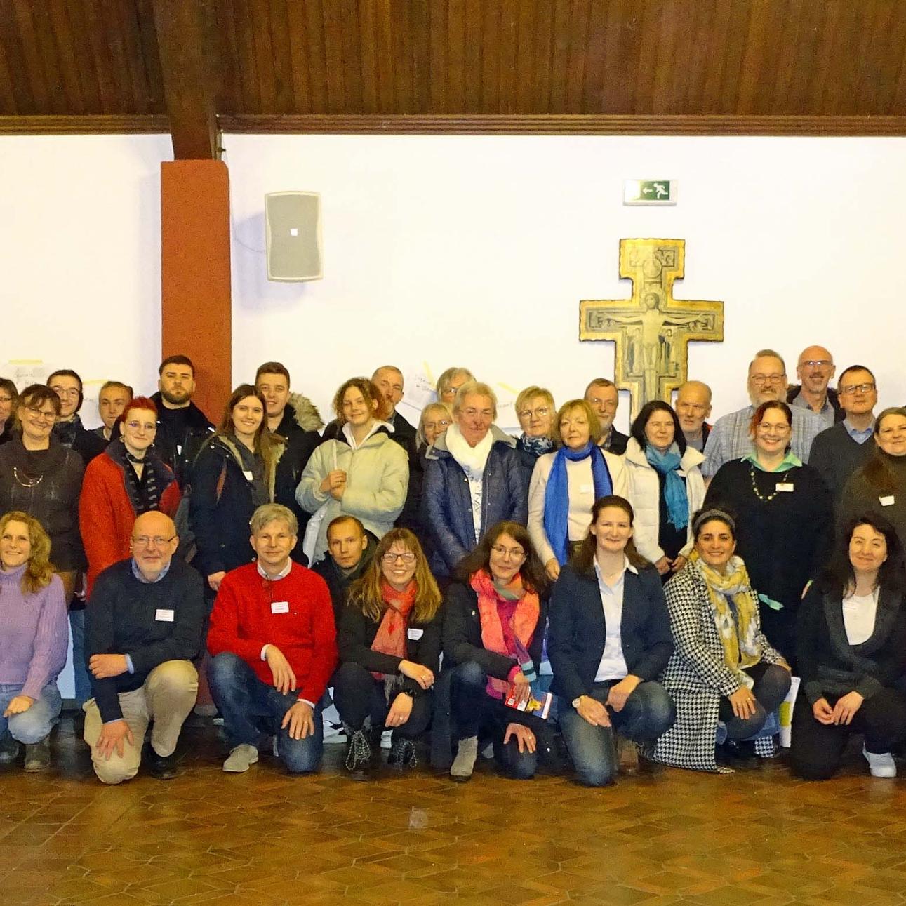 Groß-Gerau, 01. Februar 2023: Die Mitglieder der Pastoralraumversammlung.