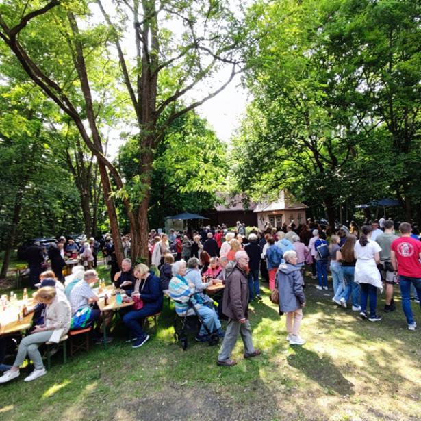 Gemeinsamer Gottesdienst an der Liebfrauenheide