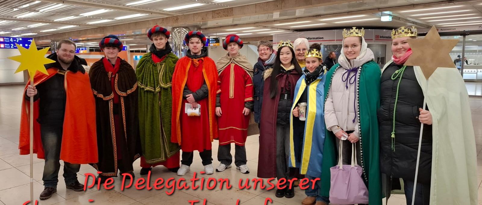 Sternsinger 2026 am Flughafen
