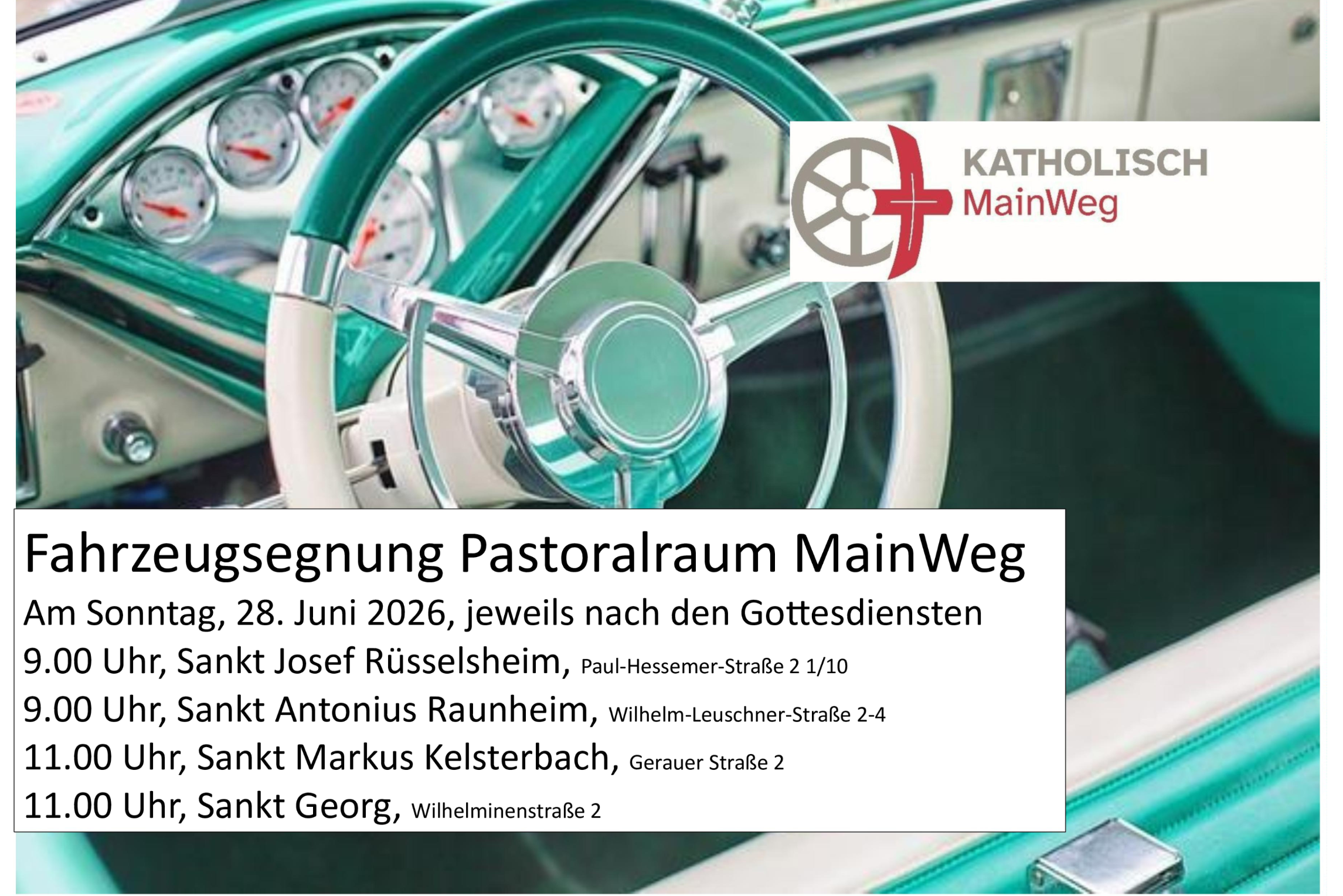 Fahrzeugsegnung