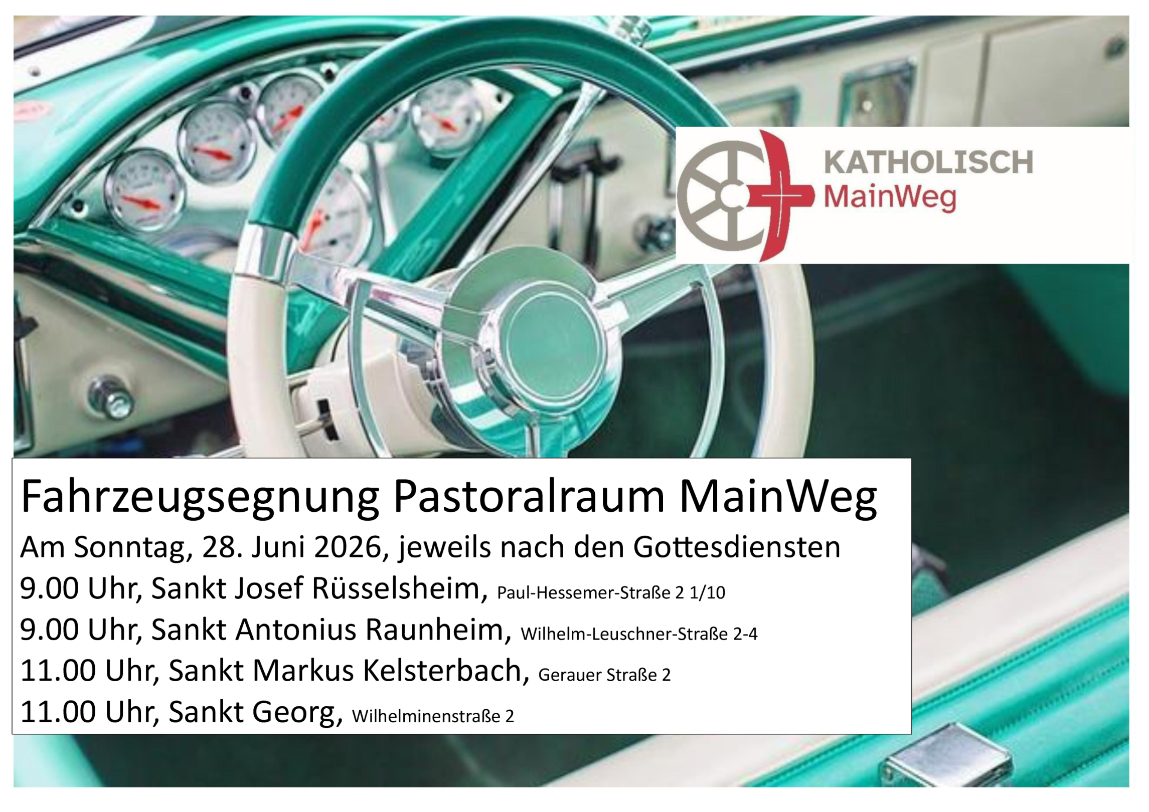 Fahrzeugsegnung