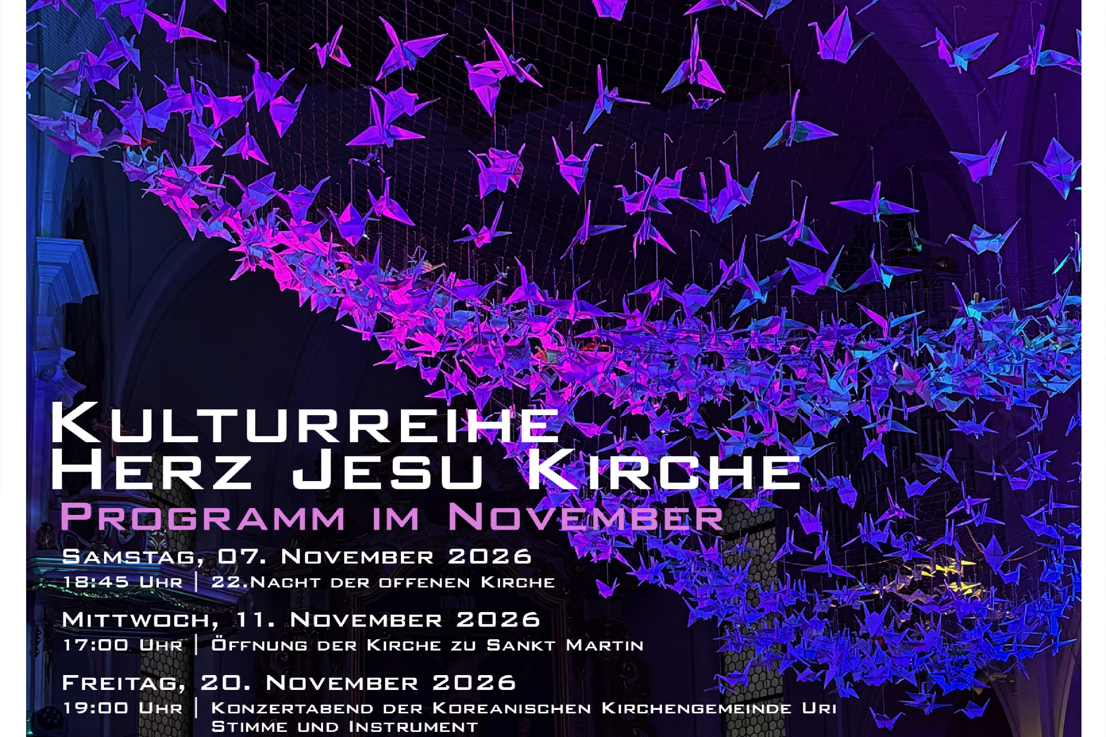 Kulturreihe Herz-Jesu Kirche